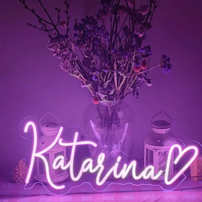 Personalized Neon Sign For Kids