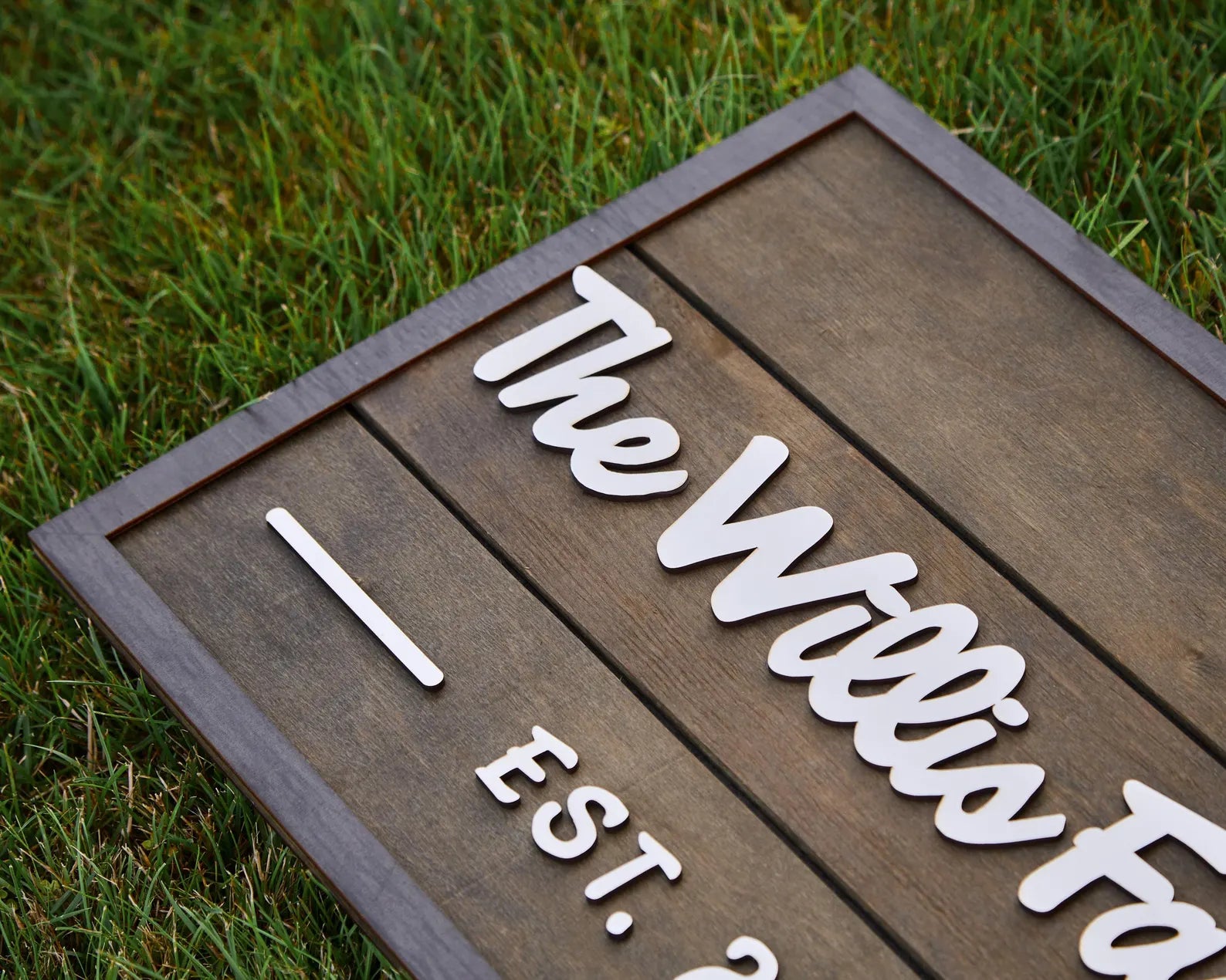 3D Family Last Name Sign, Anniversary Gift, Farmhouse Family, Housewarming Gift, Custom Family Sign, Wooden Name Sign, Christmas Gift [DarGre]