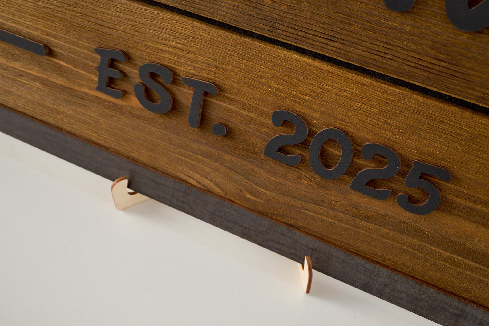 3D Family Last Name Sign, Anniversary Gift, Farmhouse Family, Housewarming Gift, Custom Family Sign, Wooden Name Sign, Christmas Gift [Natura]